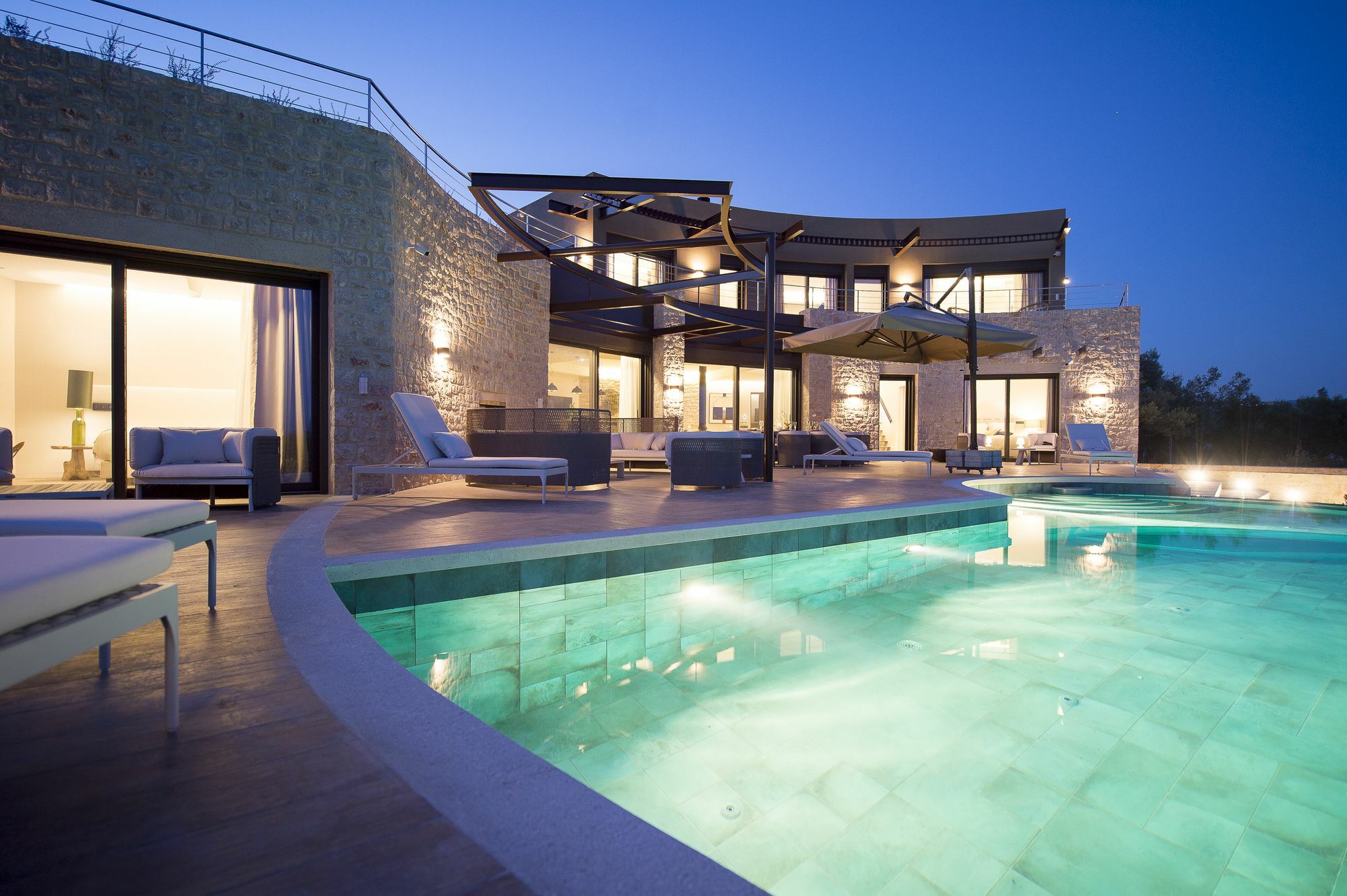 Luxury Villa The Olive Retreat Tragána Dış mekan fotoğraf